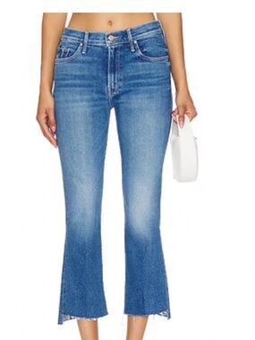 Like New Mother Hustler Ankle Fray Jeans